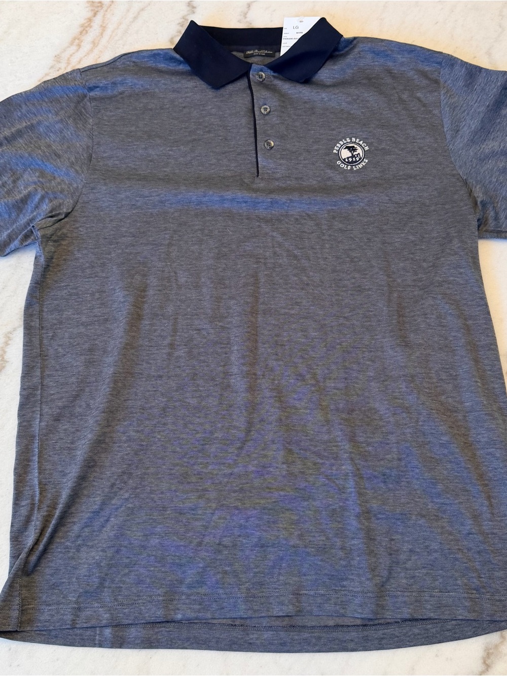 NWT Men's Pebble Beach Golf Links Polo Shirt